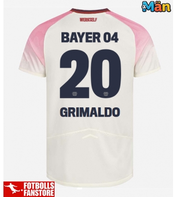 Bayer Leverkusen Alejandro Grimaldo #20 Bortatröja 2025-26 Kortärmad